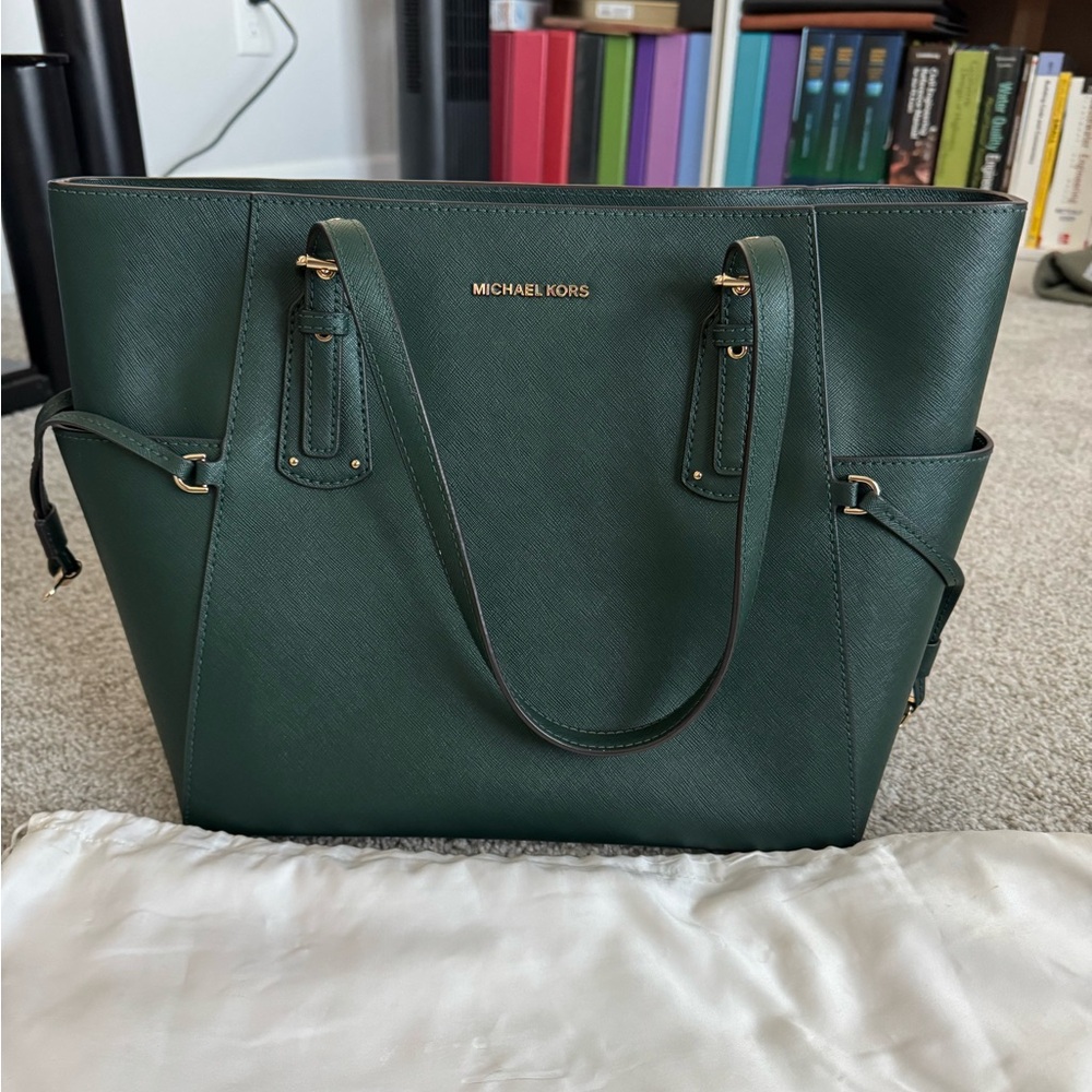 Michael Kors Forest Green Tote